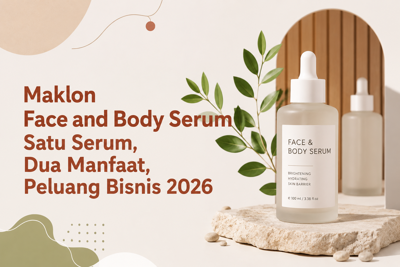 Maklon Face Body Serum Formula, Biaya & Strategi