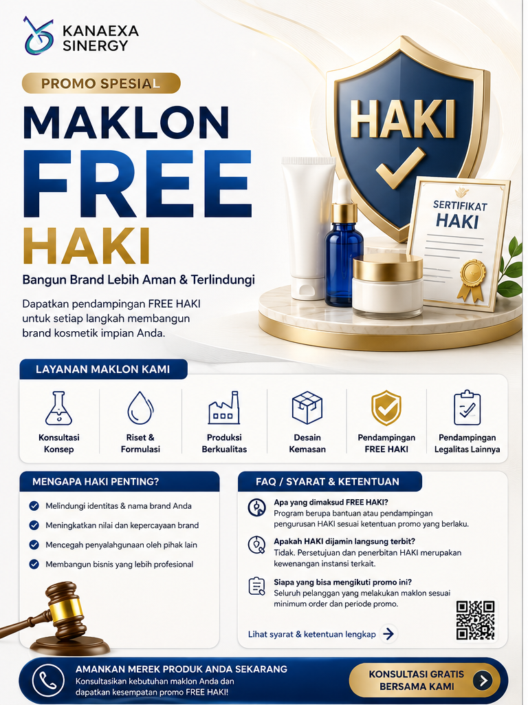 Promo Maklon GRATIS HAKI